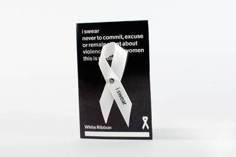 A Liebig Street march will coincide with White Ribbon Day which encourages men to swear an oath never to commit, excuse or remain silent about violence against women.