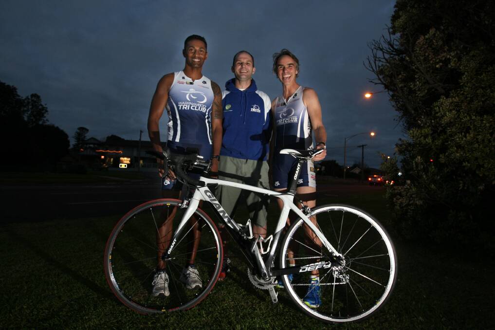 Andrew Nadaraj, Andy Ryan and Jason Hill are competing in the Asia/Pacific Ironman Championship at Cairns this weekend.