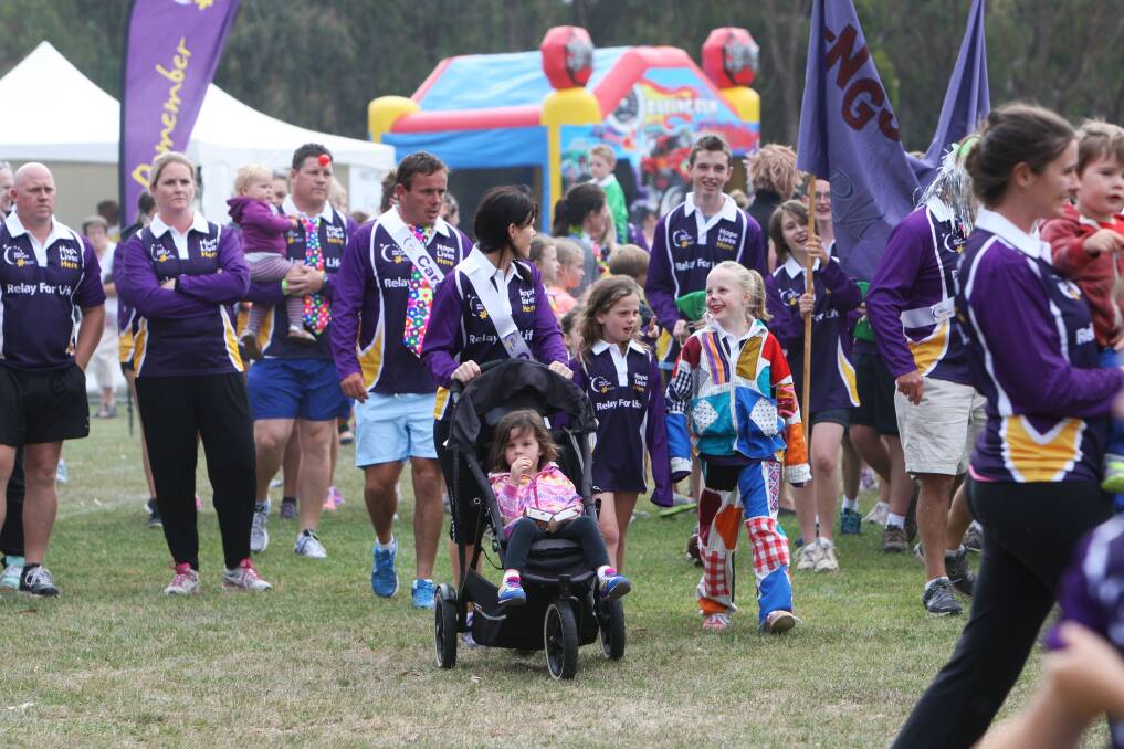Relay For Life 2014 at Deakin University.