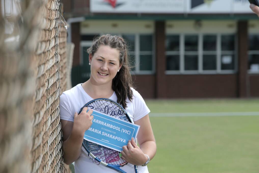 Warrnambool youngster Danielle Higgins will win a cool $10,000 if the Russian gun can claim the Australian Open women’s singles title.