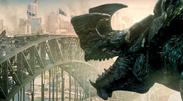 World leaders in Pacific Rim decide to build giant robots to fight back against beasts wreacking havoc on cities. 