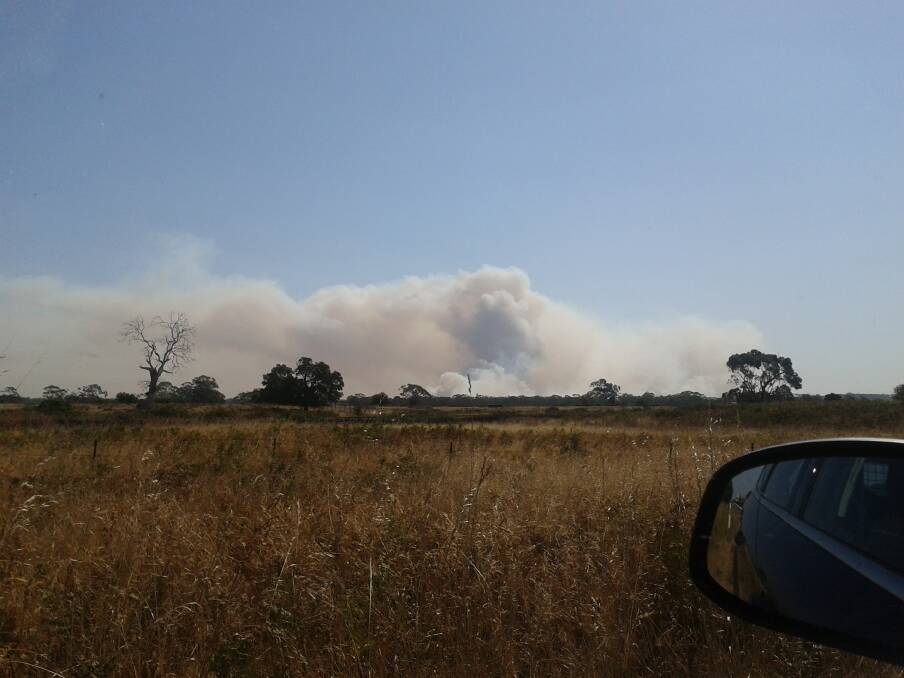 Reader photos of the smoke plume from the Stonyford fire. 