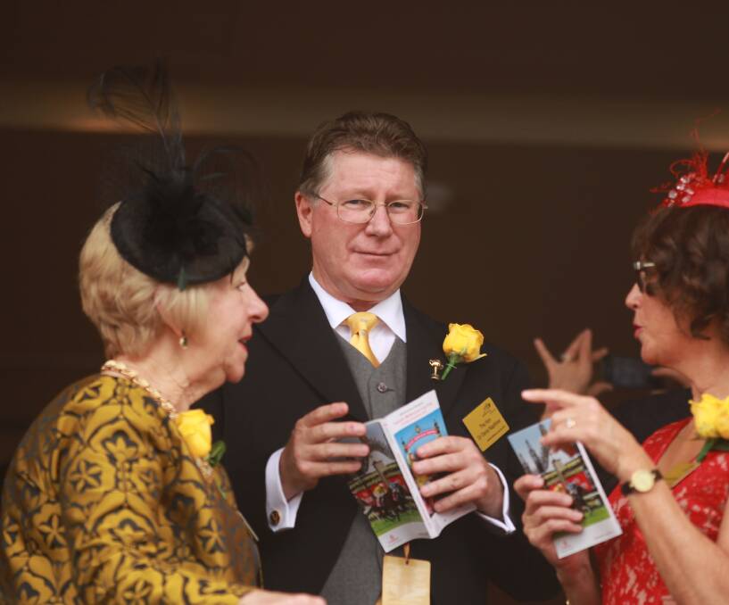 State Racing Minister Denis Napthine at last year's Melbourne Cup.