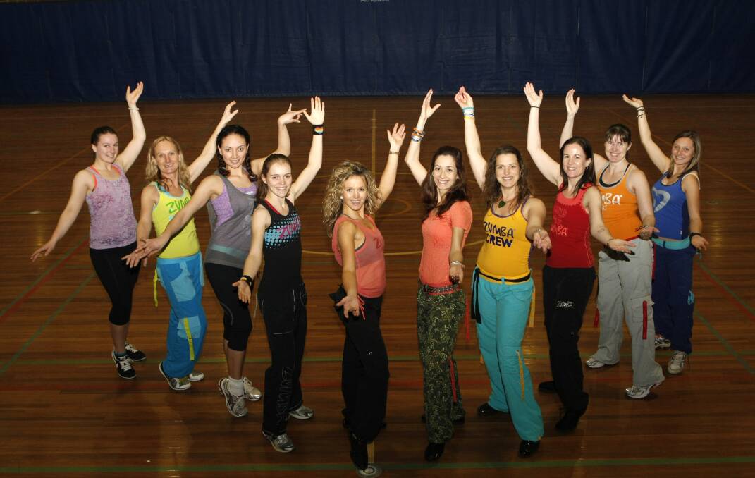 Zumba instructors got together to do a Zumbathon to raise money for Peter's Project. 