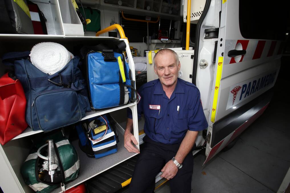 Gavin Flack from Mortlake is calling for people to put their hand up as community ambulance officers.