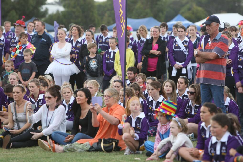 Relay For Life 2014 at Deakin University.