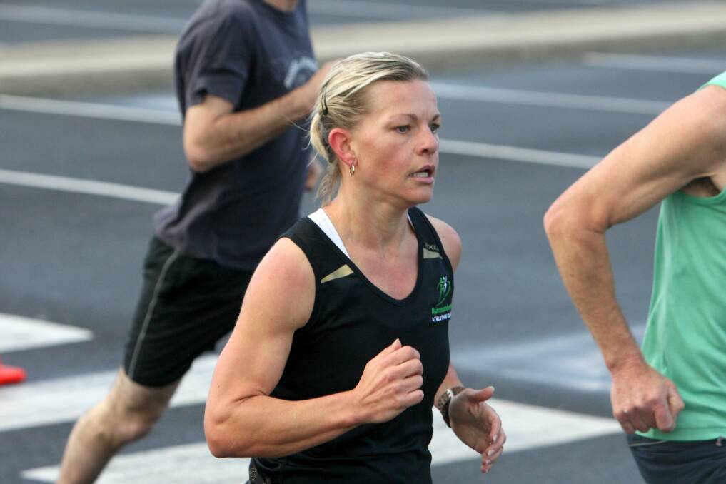 Alison Wilson placed first in her age group as the fifth woman home in the 42.2 kilometre Harrisburg Marathon in Pennsylvania.