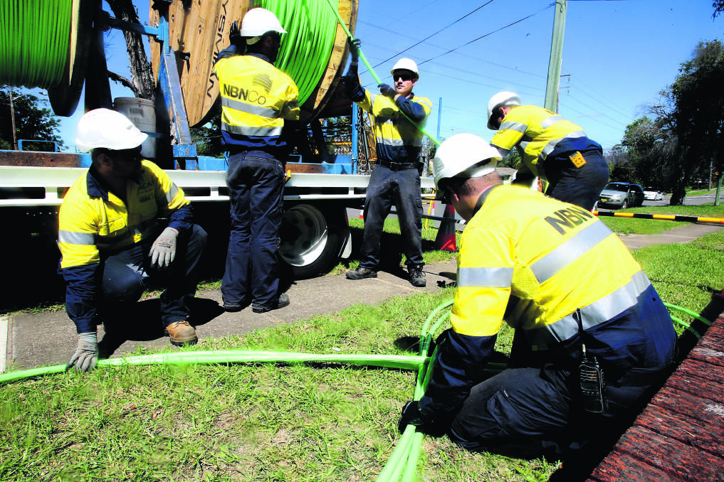 NBN Co says the download speeds of up to 25 megabits a second and uploads of up to five megabits a second are similar to average ADSL speeds in metropolitan areas.