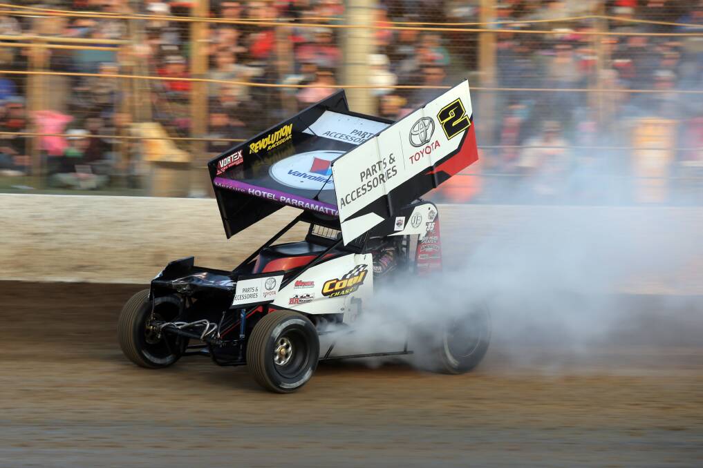 Brooke Tatnell faces a tough night of racing as the Grand Annual Sprintcar Classic reaches its climax. 