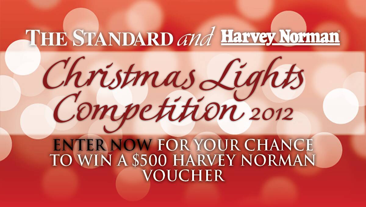 You can win big in our Harvey Norman Christmas Lights Competition