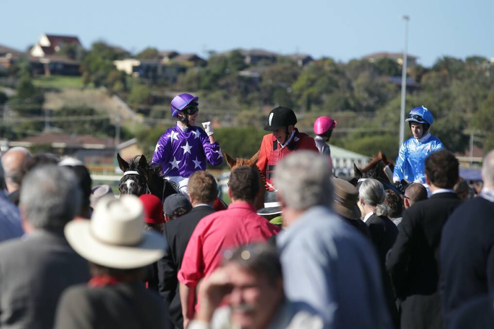 Brad McLean rode Maythehorsebemagic to victory in Race 1.