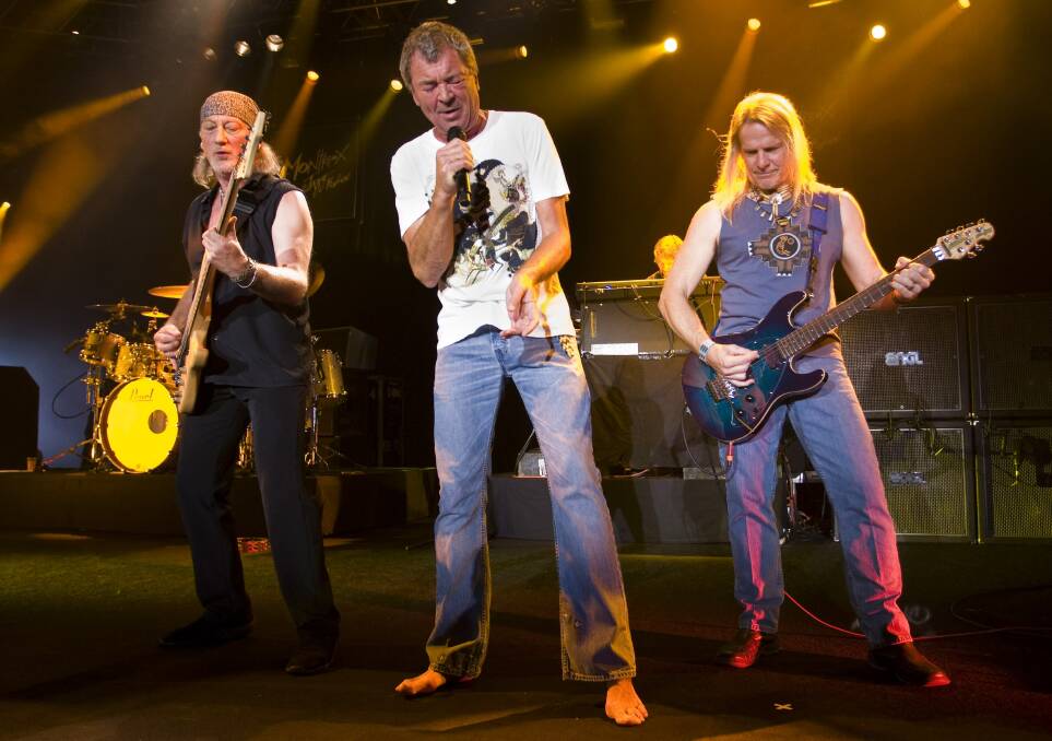 Deep Purple will perform at Rod Laver Arena on March 1.