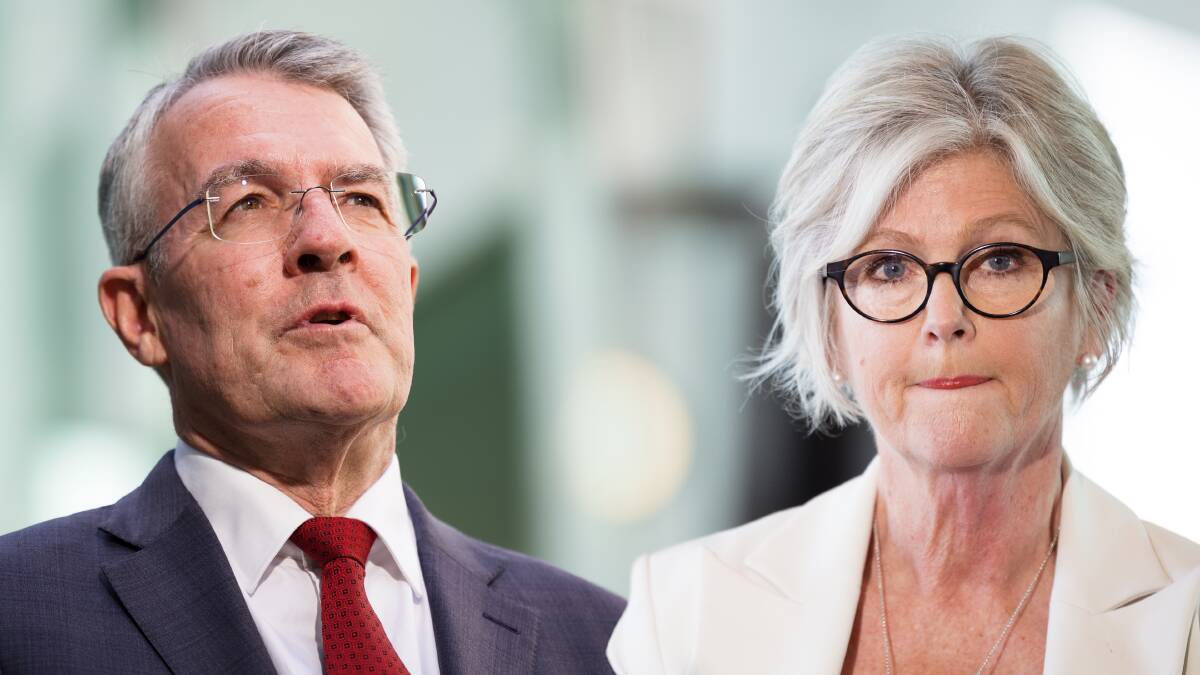 Attorney-General Mark Dreyfus (left) and independent Member for Indi Helen Haines (right). Pictures by Sitthixay Ditthavong
