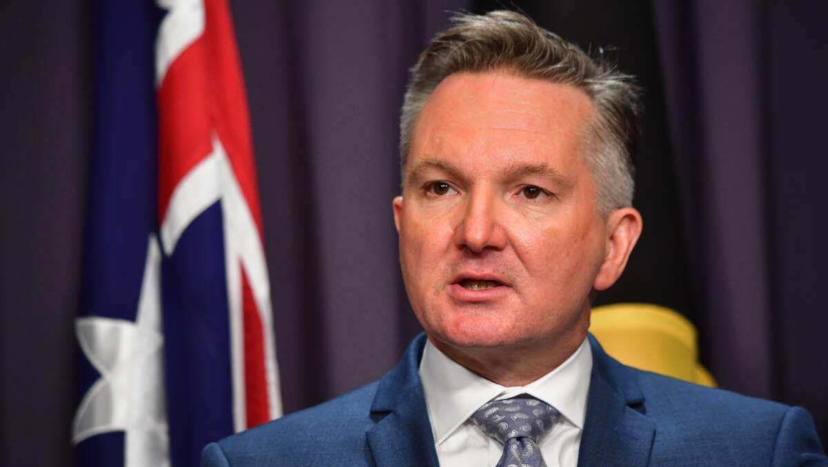 Minister for Climate Change and Energy, Chris Bowen. Picture by Elesa Kurtz