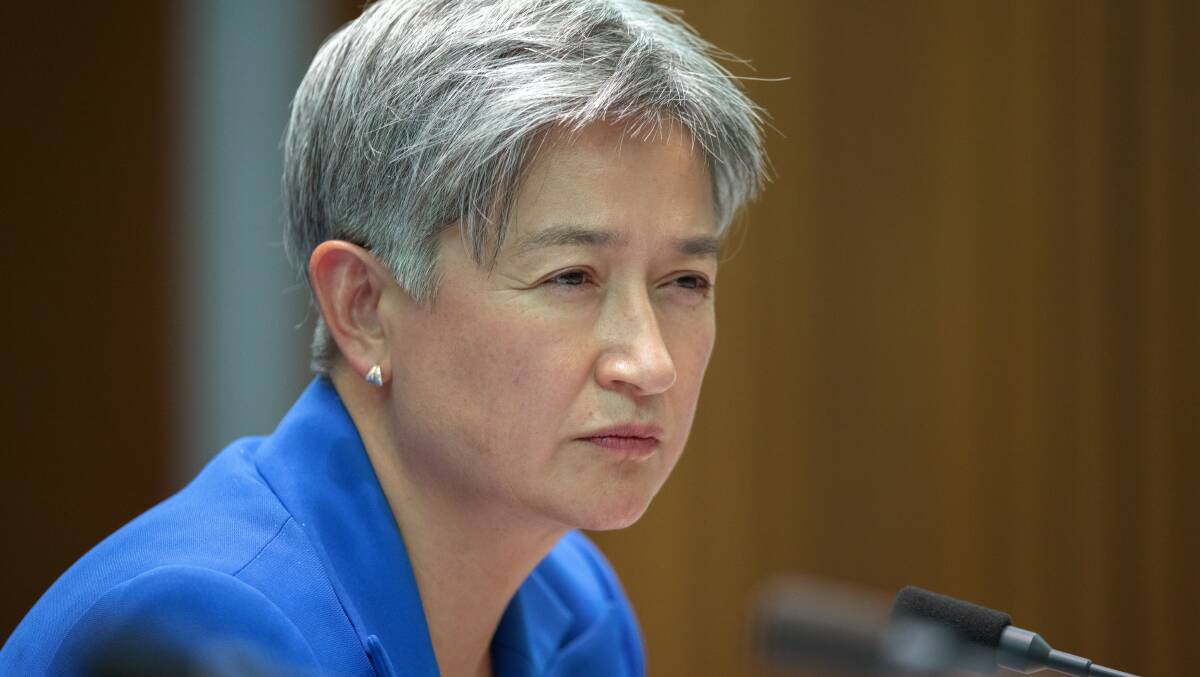 Foreign Minister Penny Wong. Picture by Sitthixay Ditthavong