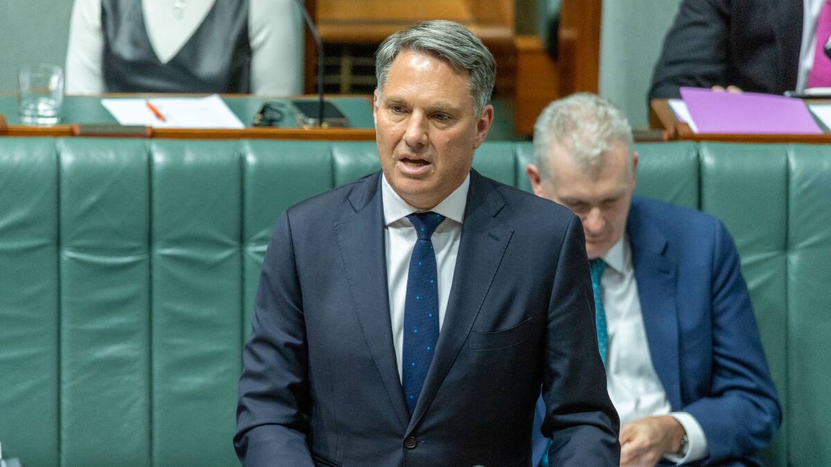 Defence Minister Richard Marles during question time. Picture by Gary Ramage