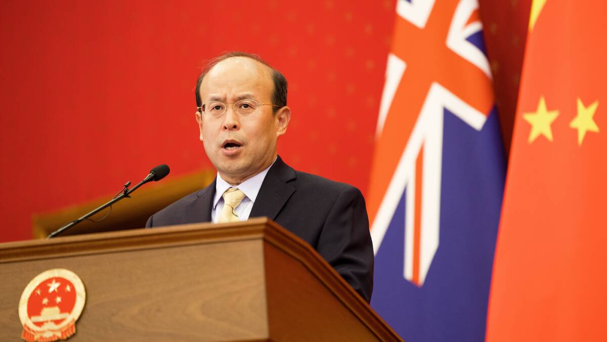China's Ambassador to Australia Xiao Qian. Picture by Sitthixay Ditthavong