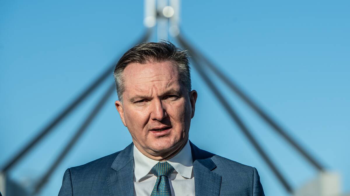 Climate change and energy minister Chris Bowen. Pi
cture by Karleen Minney.