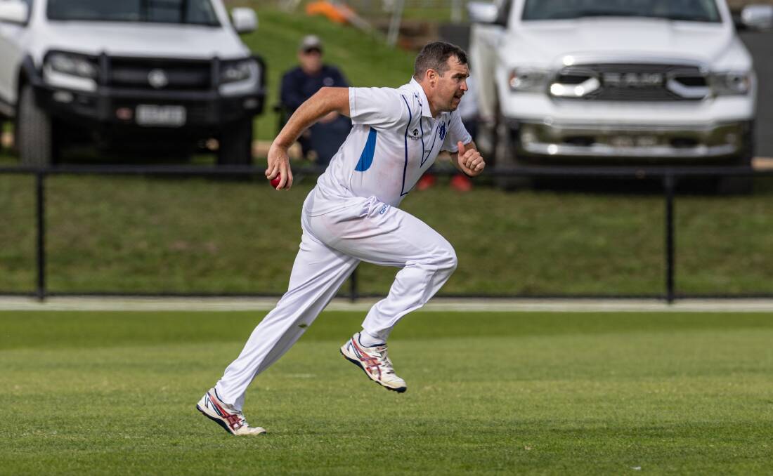 Craig Britten captured 13 wickets for the match against Wesley Yambuk Titans. Picture by Sean McKenna