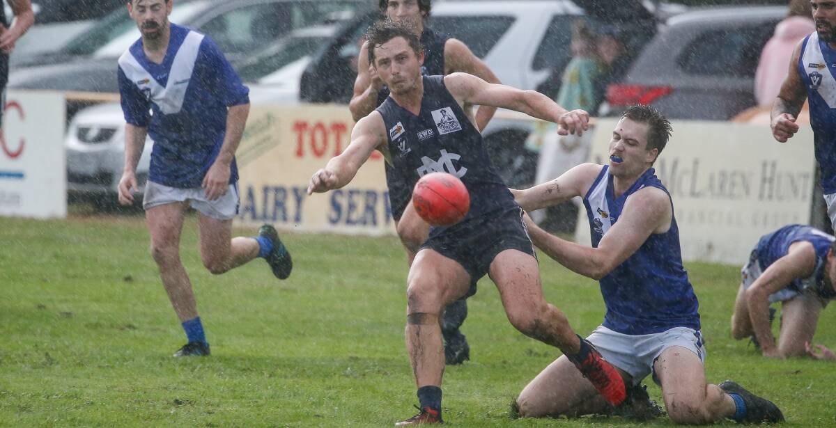 LOYAL: James Willsher plays his 100th game for Nirranda on Saturday. Picture: Anthony Brady