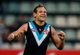 Steven Motlop, pictured playing for Port Adelaide in 2022, will play for North Warrnambool Eagles in 2024. Picture by Getty Images