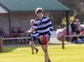 Flynn Gleeson kicked a goal against Kolora-Noorat. Picture by Anthony Brady