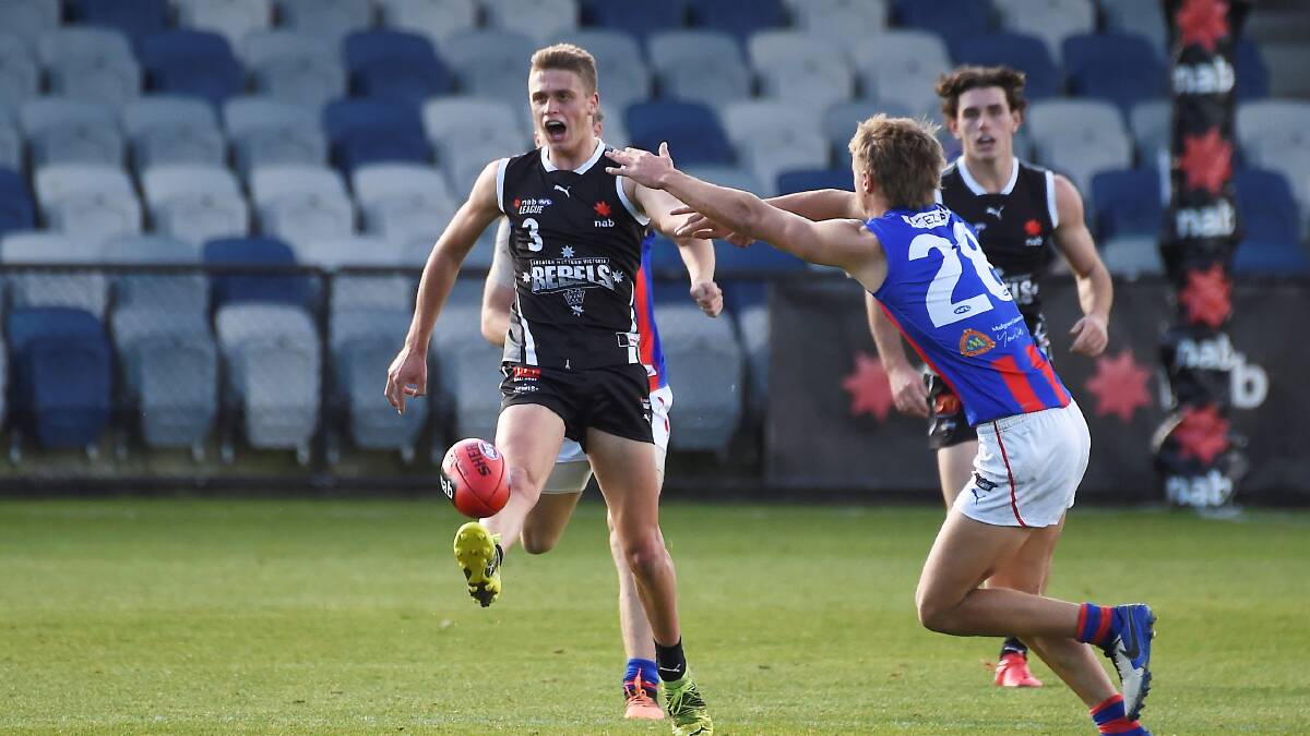 IMPACT: Greater Western Victoria Rebel Hamish Sinnott starred against Gippsland Power. Picture: Lachlan Bence