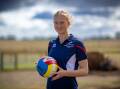 Hillary Hannagan has been selected in the Australian under 18 volleyball team. Picture by Eddie Guerrero