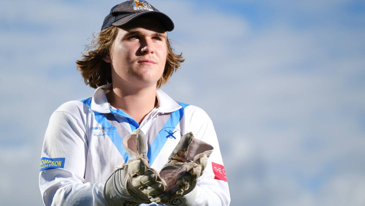 Wesley Yambuk's Nick Blacker is off to Mildura to play cricket. Picture by Chris Doheny