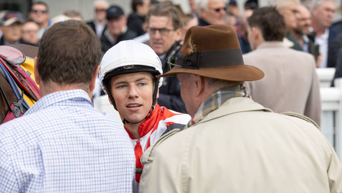 Campbell Rawiller, pictured in 2023, sustained a broken collarbone and a concussion from a nasty fall during a race at Warrnambool. Picture by Sean McKenna