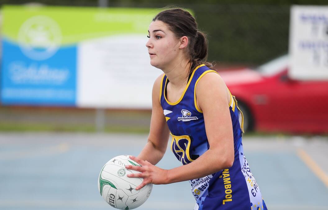 LEADER: Victoria Grundy has been in superb form for the North Warrnambool Eagles. Morgan Hancock