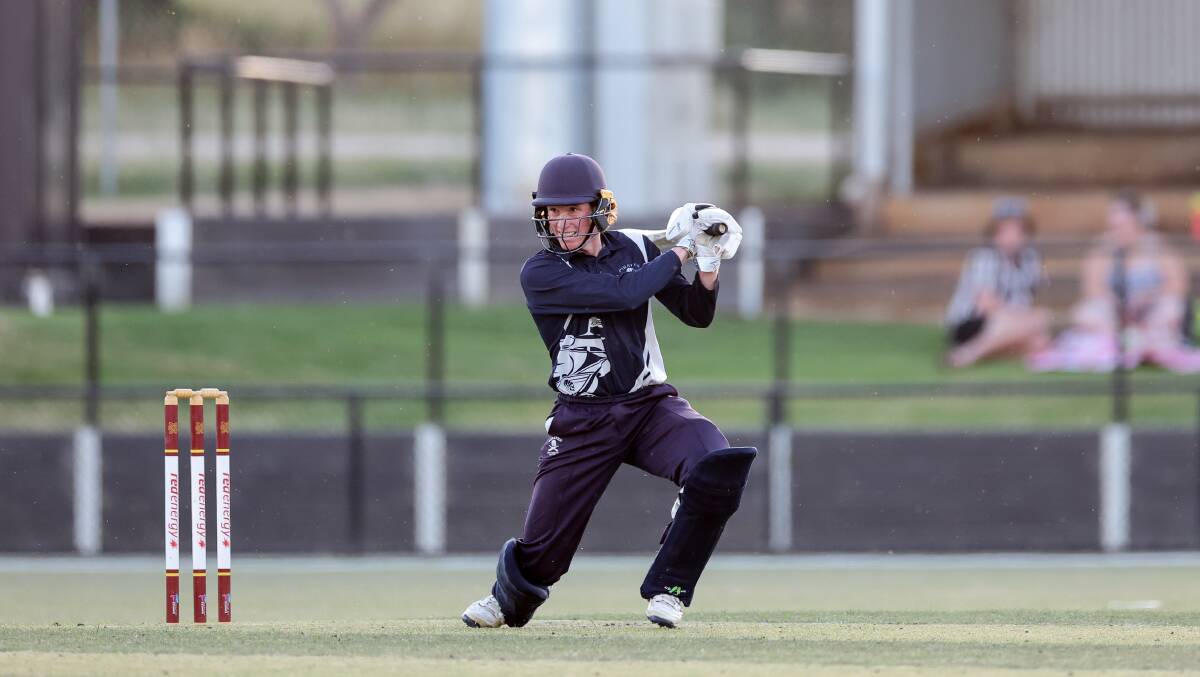 Port Fairy wicket-keeper Max Green has been in strong batting form this season. Picture by Anthony Brady