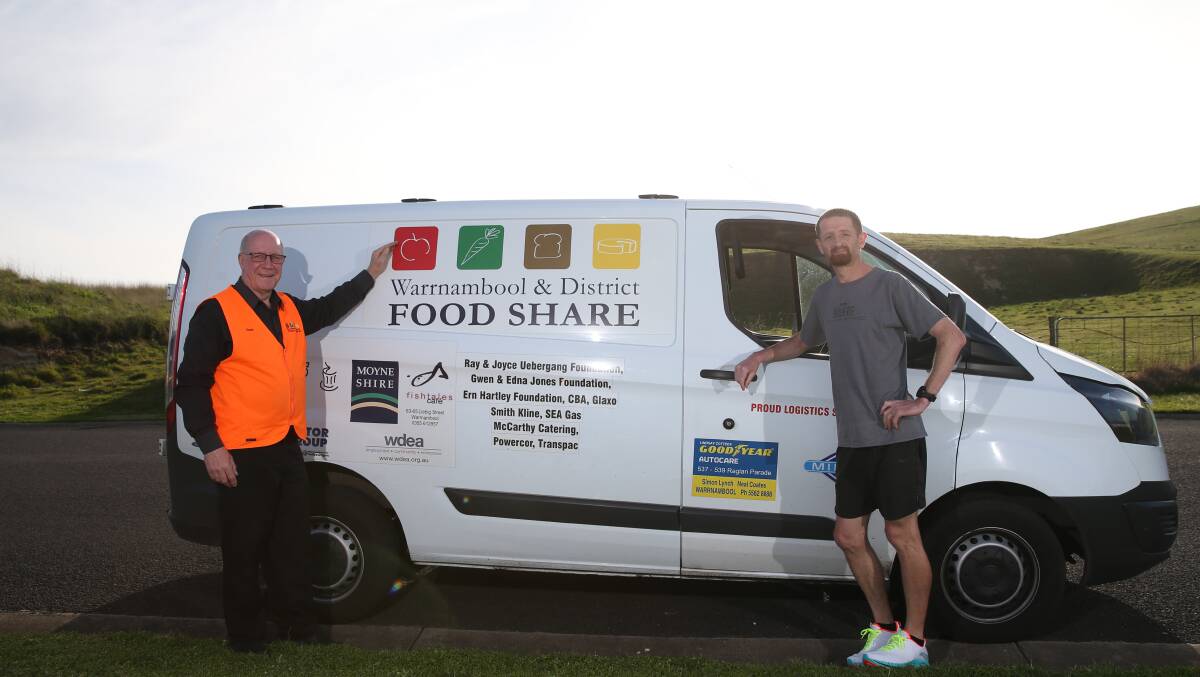 Ben Wallis is setting out to run 500 kilometres in November to raise money for Food Share. 