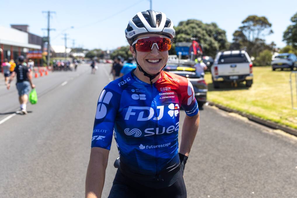 Grace Brown finished 16th in her first Warrnambool Women's Cycling Classic. Picture by Eddie Guerrero