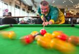 Justin Allen, pictured in 2019, dominated at the Blackball Australia Pool Association nationals in Canberra. File picture