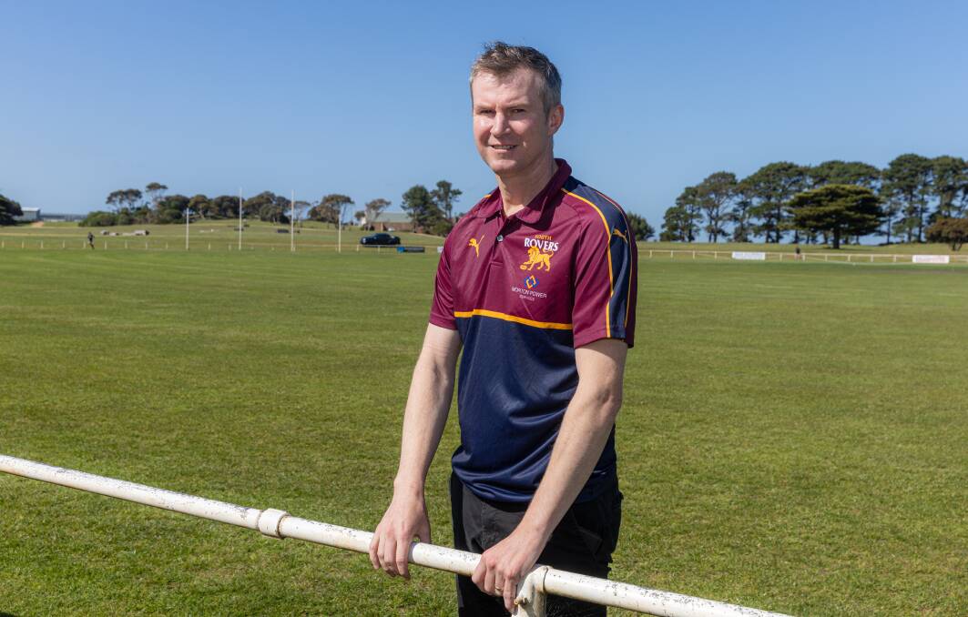 Luke Kenna previously coached Russells Creek in the Warrnambool and District league. Picture by Eddie Guerrero