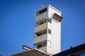 A temporary judges tower will be put in place at Warrnambool Racing Club for an upcoming meet. Picture of the old judges tower by Sean McKenna