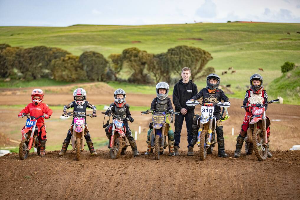 200-250 entrants are expected for round three of the Junior Victorian Motocross Championships at Lake Gillear this weekend. Picture by Sean McKenna