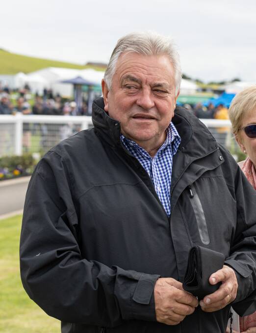 Top jumps trainer Eric Musgrove, pictured at 2023's Warrnambool May Races Carnival, was not happy that two jumps races were abandoned at Warrnambool on Monday. Picture by Sean McKenna