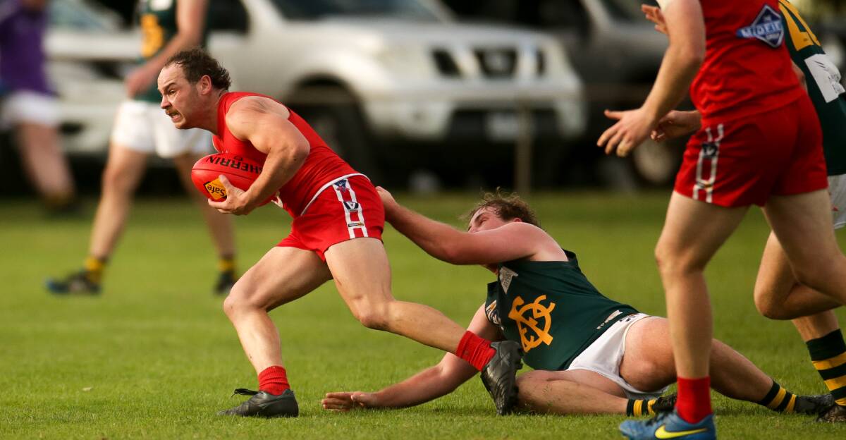 SEALED: Dennington skipper Tom Fitzgerald has signed on for 2023. Picture: Chris Doheny