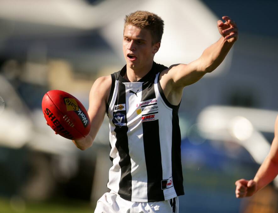 STEP-UP: Camperdown footballer Hamish Sinnott debuted for Carlton's VFL side on Saturday. Picture: Chris Doheny