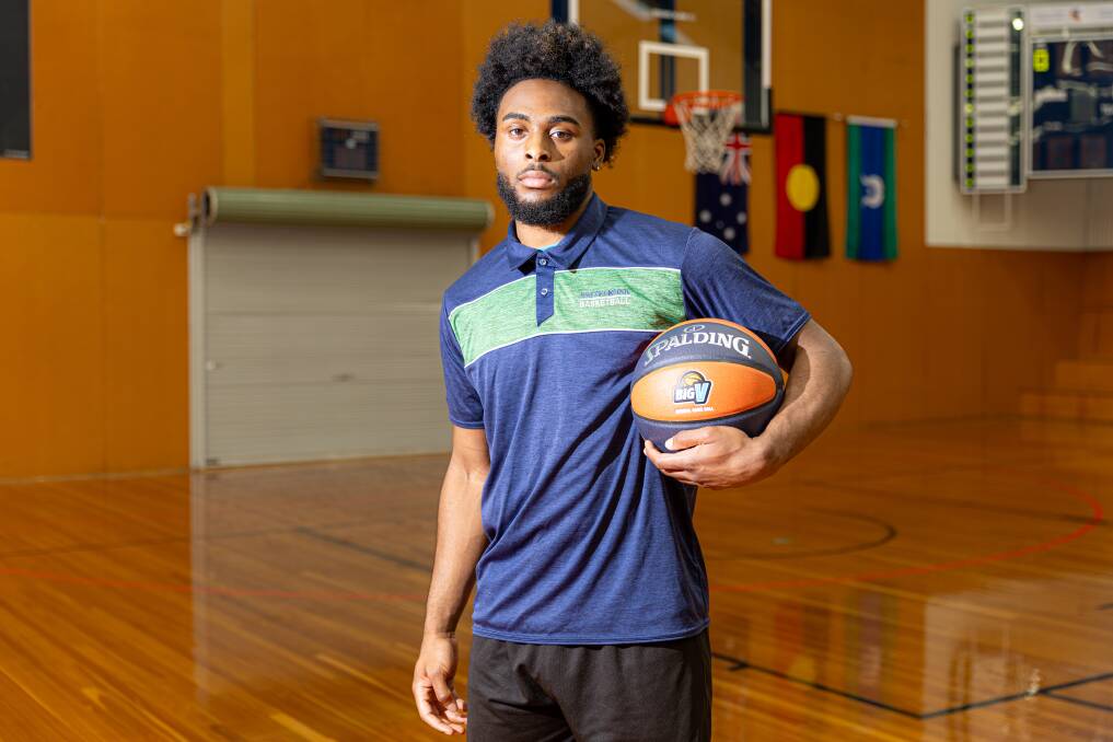 Kester Ofoegbu is an exciting addition to the Warrnambool Seahawks' roster. Picture by Eddie Guerrero