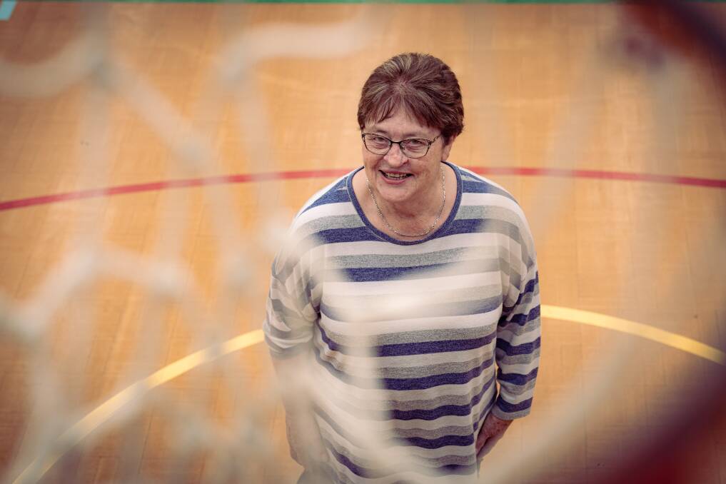 Terang's Marg Morgan was 'stunned' to learn she had earned Netball Victoria life membership. Picture by Sean McKenna