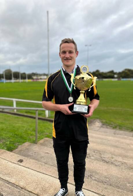 Daniel Jackson is the first Portland player to win the Hampden league's Maskell Medal.