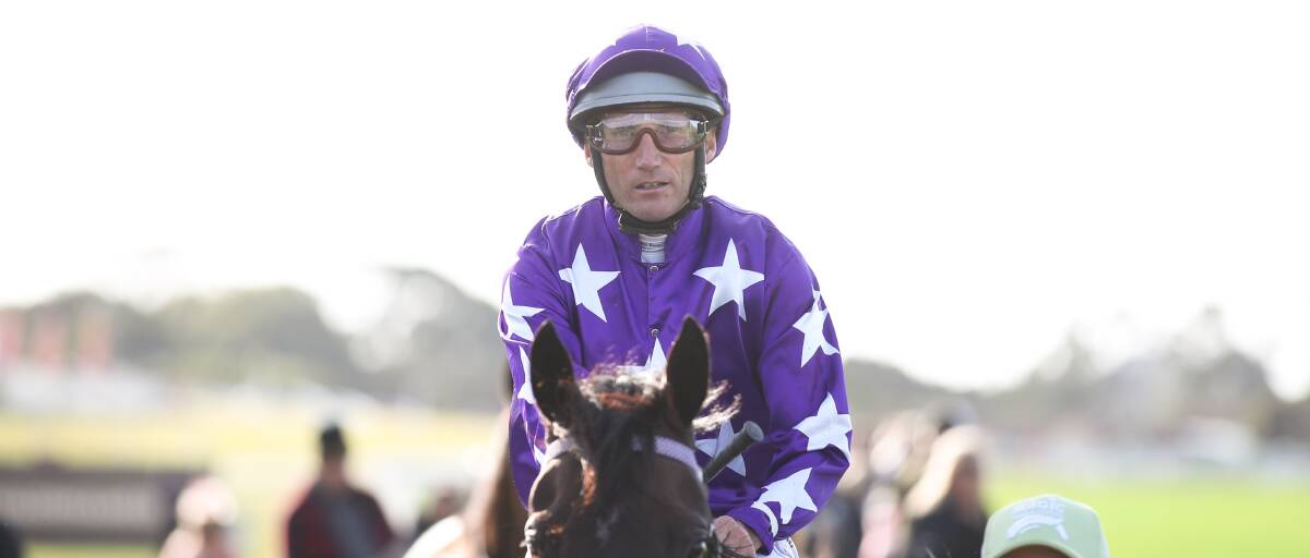 Retiring champion hoop Damien Oliver, pictured during the 2022 Warrnambool May Racing Carnival, rode for Lindsey Smith on Saturday. File picture