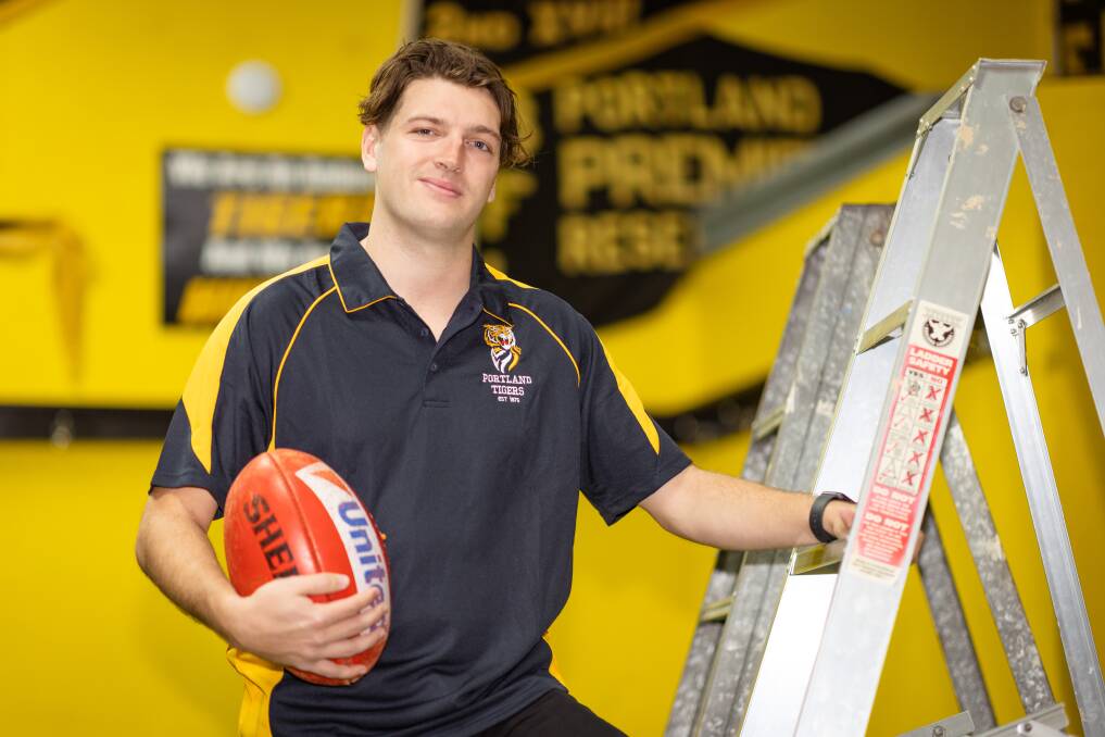 Lochie Huppatz was appointed Portland's playing-coach during the off-season. Picture by Sean McKenna