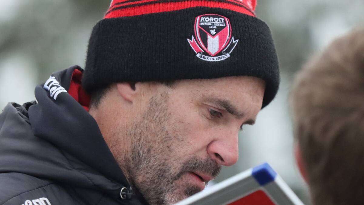 NO WINNERS: Koroit coach Chris McLaren said Port Fairy's forfeit against his side was disappointing for both clubs. Picture: Justine McCullagh-Beasy