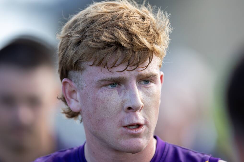 Oscar Pollock impressed for Port Fairy in 2023 as an 18-year-old. Picture by Sean McKenna