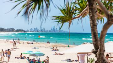 Burleigh Beach on the Gold Coast. Picture: Getty Images