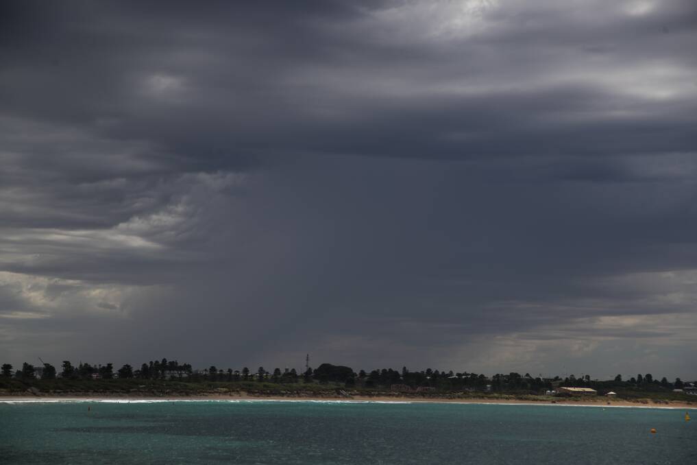 Crippling: A thunderstorm has ripped through the south-west, leaving more than 2000 people in the region cut off from power. Picture: Morgan Hancock.